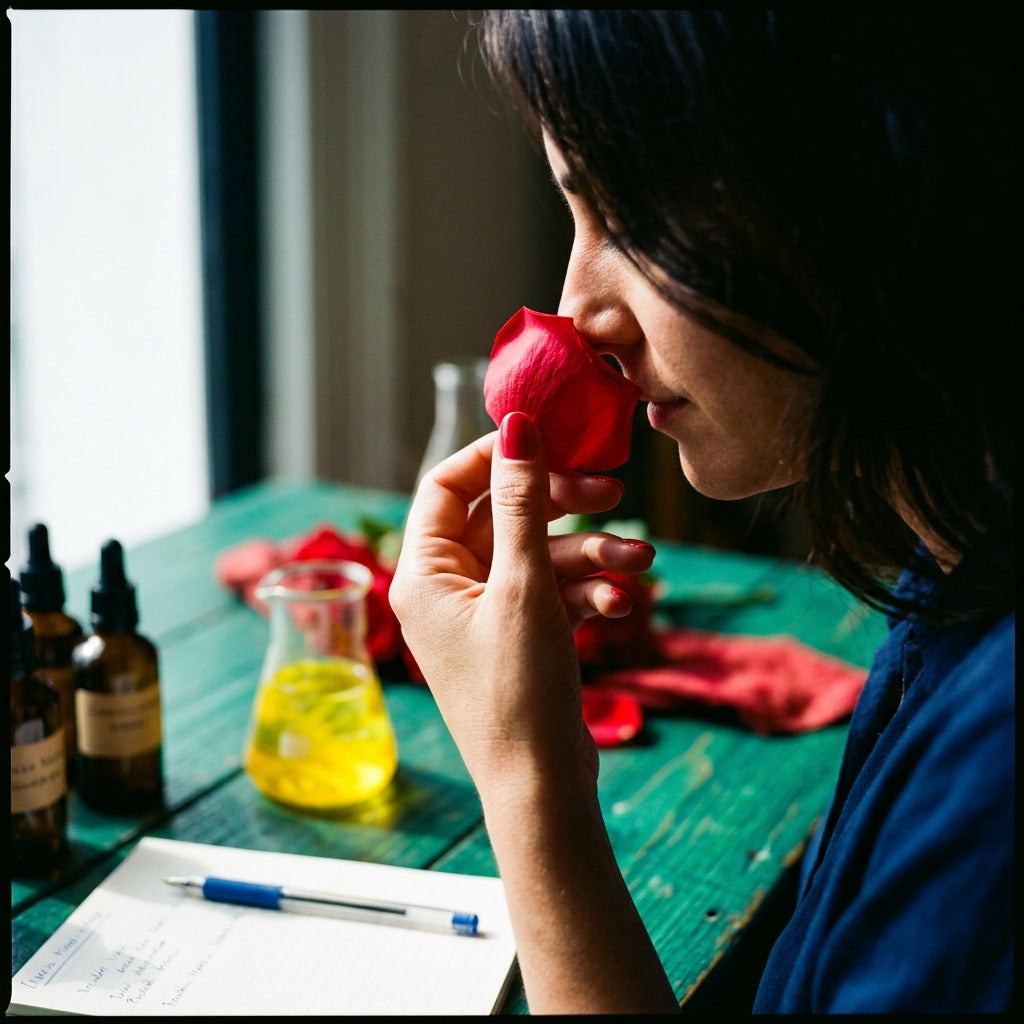 Diferencia entre un taller de perfumería y una cata a ciegas