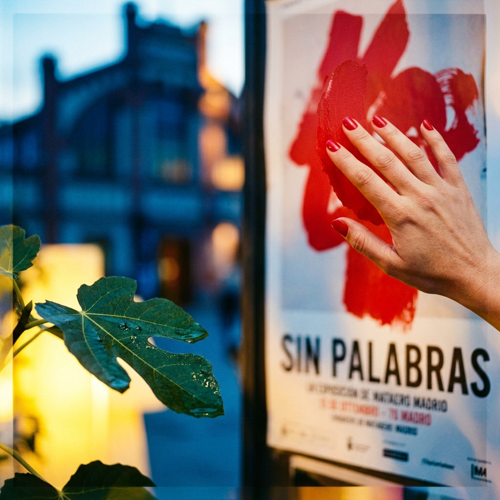 Carteles mudos en Matadero y las moléculas que no sabemos nombrar